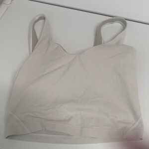 lululemon athletica Cream Tank Top